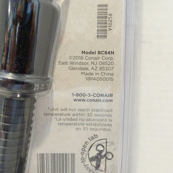 NEW CONAIR Instant Heat Brush 3/4 Inch BC84N Curling Iron Tool 2018 - Picture 3 of 3